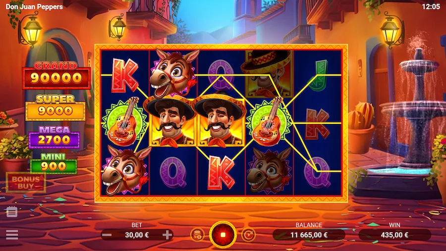 don juan peppers automat evoplay