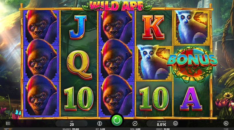 wild ape kasyno isoftbet
