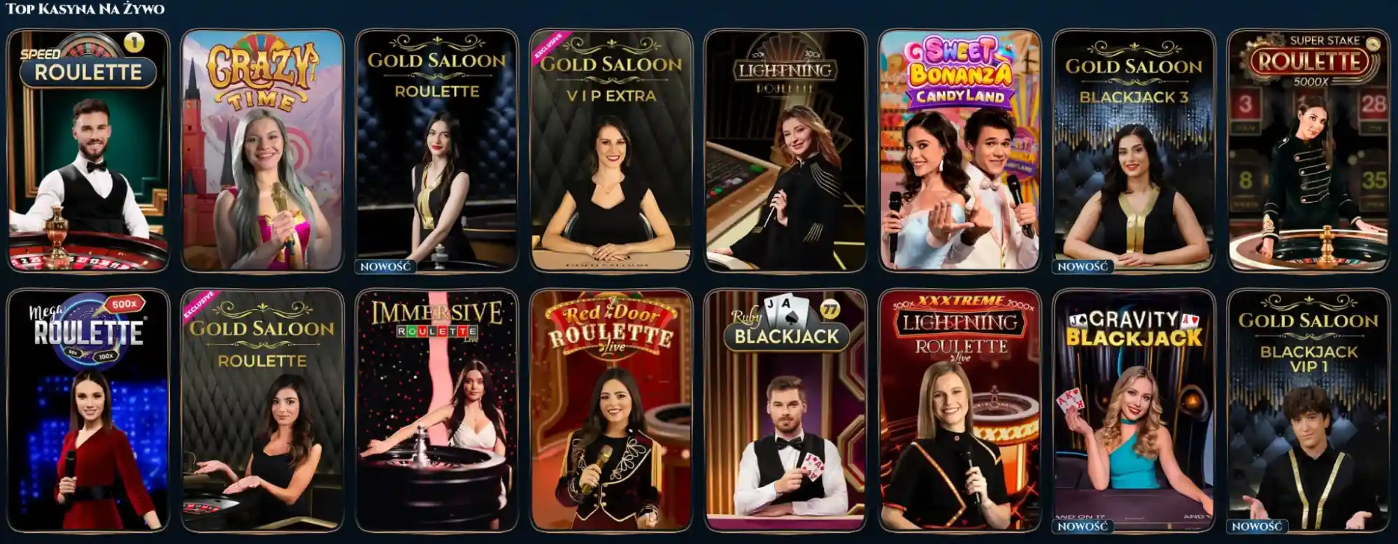 wonderluck gry na zywo