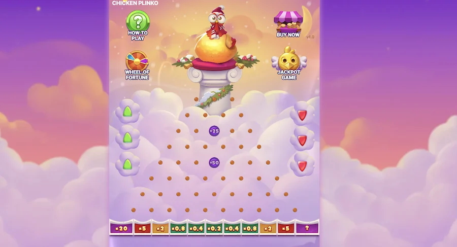 gra chicken plinko